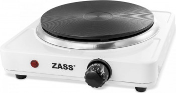 Plita electrica Zass ZHP 06A 1500W 1 Arzator Alb 