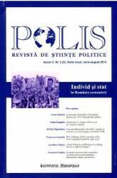 Polis Vol.2 Nr.3 IuniE-August 2014 Revista De Stiinte Politice 