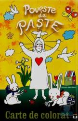 Poveste de Paste - Carte de colorat