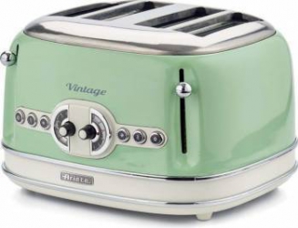 Prajitor de paine Ariete 0156CR Vintage 1600W 4 felii Verde 