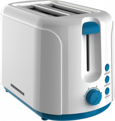 Prajitor de paine Heinner Charm TP-750BL 750W 6 nivele de rumenire Oprire automata 3 functii Alb-Albastru 