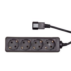 Prelungitor pentru UPS 4 Outlets UTE 10A 1.1m cablu 