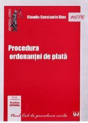 Procedura ordonantei de plata - Claudiu Constantin Dinu 