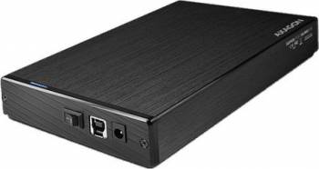 Rack Axagon EE35-XA3 USB 3.0 compatibil 3.5 inch SATA-HDD Negru 