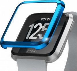 Rama ornamentala otel inoxidabil Ringke Fitbit Versa Albastru Electric