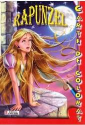 Rapunzel - Carte de colorat 