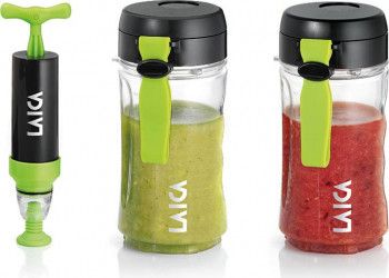 Recipiente pentru vidat Laica VT3800 400 ml Pompa manuala Negru 