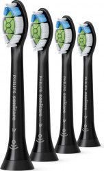 Rezerva periuta electrica Philips Sonicare W Optimal White 4 capete standard Negre