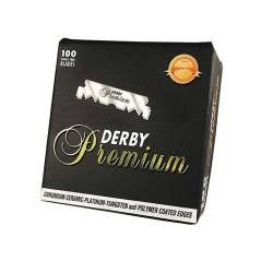 Rezerve lame de ras pentru brici cu lama interschimbabila Derby Professional Black set 100 buc 