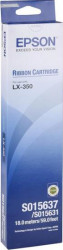 Ribon Epson S015637 LX-300 LX-350 Negru