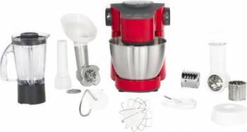 Robot de bucatarie Tefal Wizzo QB307538 700W 4L functie pulse mixer Rosu