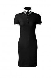 Rochie dama Malfini neagra bumbac L