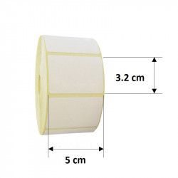 Rola etichete autoadezive termice 50x32 mm 1170 etichete/rola 