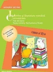 Romana cls 6 Comunicare 2014 sem II - Fise de lucru 
