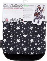 Saltea carucior Comfi-Cush 842094 Black and White Stars 