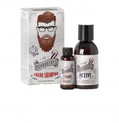 Sampon colorant pentru par barba sau mustata saten inchis Beardburys 
