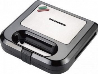 Sandwich-maker Heinner Magnet 750 SM-K750BKS 750W Negru-Argintiu 