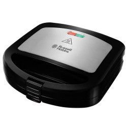 Sandwich-maker Russell Hobbs Deep Fill CookHome 24530-56 700 W Placi extra-adanci Inox/Negru 
