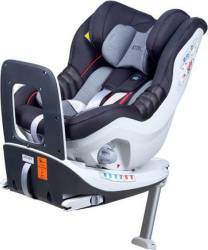Scaun auto Rear Facing rotativ Tiago 0-18 kg negru KidsCare 