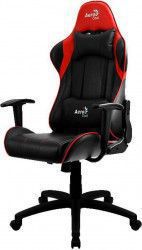 Scaun Gaming Aerocool AC100 Air Negru cu Rosu 