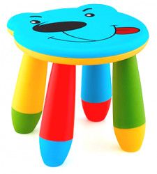 Scaun URSULET pentru copii MN014321 culoare albastra 