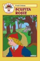Scufita Rosie - Fratii Grimm carte de colorat 
