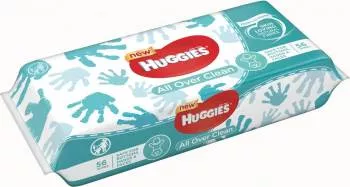 Servetele umede Huggies BW All Over Clean 56 buc