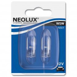 Set 2 Becuri auto auxiliare cu halogen Neolux W5W 12V 5W 