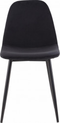 Set 2 scaune dining Jaquard- Black 