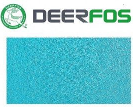 Set 50 buc DEERFOS SA331 BLUE dimensiuni 70x125 mm granulatie 80 fasii abrazive coli de slefuit prindere arici tip scai/velcro 