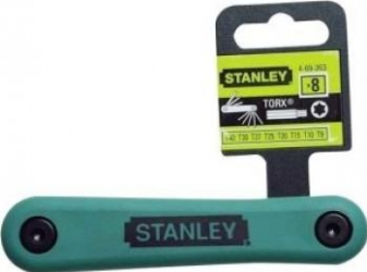 Set 8 piese Stanley torx T9-T40 