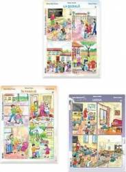 Set caiet de lucru cls 1 - Doina Silvia Puchiu Valeria Cristici Elena Croitoru La scoala+Iarna+In familie 