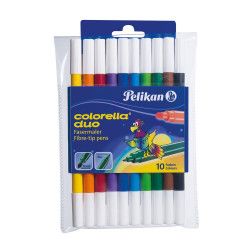 Set carioci Pelikan Colorella Duo C407 10 culori 
