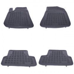 Set covorase auto din cauciuc pentru PEUGEOT 308 2013+ Rezaw Plast Negru 4 Buc 