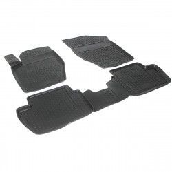 Set covorase profesionale cauciuc stil tavita culoare negru dedicate BMW seria3 E46/E90/E91/E92 2005-2012 