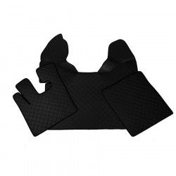 Set covorase/presuri F-CORE DAF XF Euro 6 cutie manuala piele ecologica culoare negru an fabricatie 2013-2017 