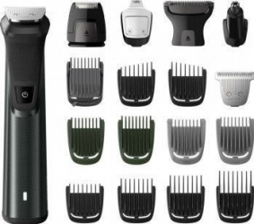 Set de ingrijire 18 in 1 Philips Multigroom MG778520 Fara fir rezistent la apa 5 ore de functionare tehnologie DualCut 