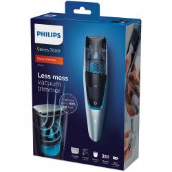 Set de ingrijire faciala cu aspirator Philips BT721015 Acumulator 75 min Argintiu 