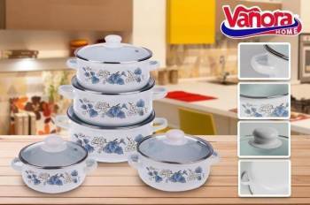 SET GATIT 10 PIESE EMAILAT AJARA 