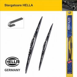 Set Stergatoare Parbriz Hella 525/450 mm Caddy 2 Polo Punto Swift 3 L200 