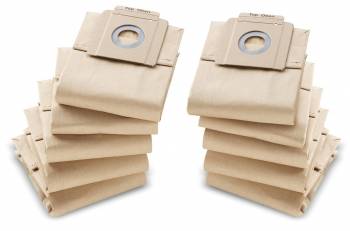 Set 10 saci din hartie Karcher pentru aspirator T7 - T10 