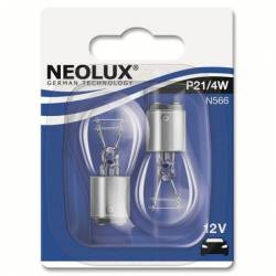Set 2 Becuri auto auxiliare cu halogen Neolux P214W 12V 21W 