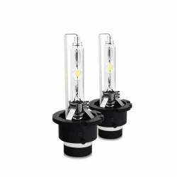 Set 2 Becuri auto Xenon pentru far EVT D2S White Knight 35W 6000K