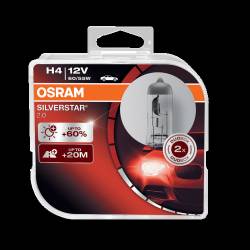 Set 2 buc Bec H7 NIGHT BREAKER SILVERSTRA Osram 12V 
