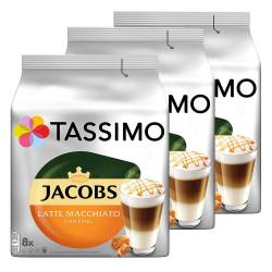 Set 3 X Capsule Tassimo Jacobs Latte Macchiato Caramel 2 x 8 capsule 