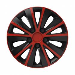 Set 4 Capace Roti Versaco Rapide Red and Black 14 