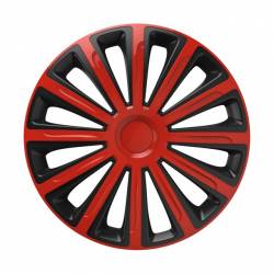 Set 4 Capace Roti Versaco Trend Red and Black 14 