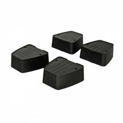 Set 4 pad-uri pentru suport auto de schiuri Menabo WHITE BEAR
