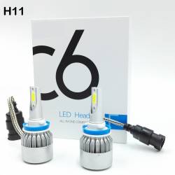 Set Becuri cu LED auto H11