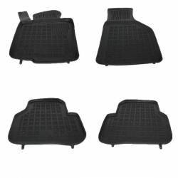 Set covorase auto din cauciuc pentru VOLKSWAGEN Jetta 2010+ Passat B6 B7 CC 2005-2012 Tiguan 2007-2015 Rezaw Plast Negru 